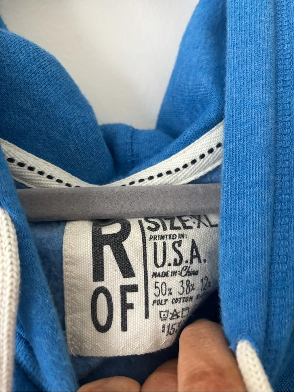 Roots of fight Cassius Clay Hoodie size XL